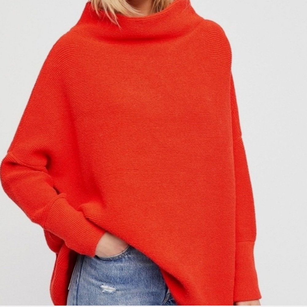 🆕 Free People
Ottoman Slouchy Tunic
Color Cherry Tomato
Womens Size XL - Picture 5 of 14
